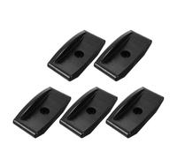 5pcs Black Pp Dumbbell Rack Stand with Hole and Hollow Design