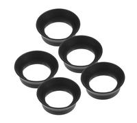5pcs Black Rubber Eyecups for Telescope and Binoculars Fits 29-31mm Od