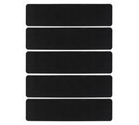 5Pcs Black Stairs Decking High Grip Strips Anti Slip Tape/Tread Sticker 61x15cm