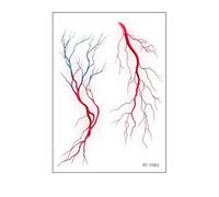 5pcs Blood Vessel Series Tattoo Sticker Lightning Tattoo Sticker(WS-F062)