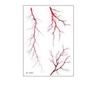 5pcs Blood Vessel Series Tattoo Sticker Lightning Tattoo Sticker(WS-F063)