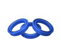 5pcs Blue Polyurethane Hydraulic Seal U/Y Type Hydraulic Sealing Ring 30x55x10mm Hydraulic Cylinder Seal Piston Shaft Oil Seal