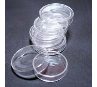 5pcs Borosilicate Glass Petri Dishes with Lids - Reusable Lab Petri Dish for Experiments and Research (7.5-9cm Diameter)(7.5cm diameter)