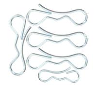 5pcs Bow Tie Lock Cotter Pins Set Galvanized Iron for Marine Use