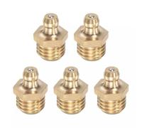 5pcs Brass Straight Grease Fitting 12 x 5pcs Brass with high hardness long service life * Grease fittings are oil-filled inlets the easiest way to lubricate machinery