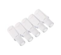 5Pcs Breathalyzers Mouthpiece Replacements Clear Nozzles for Digital Detector Quick Assessment Easy to Read