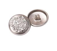 5Pcs British Styles Lion Crown Metal Sewing Buttons for Coats, Trench Coats, Wool Jackets, Clothes, DIY Crafts