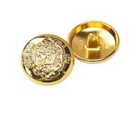 5Pcs British Styles Lion Crown Metal Sewing Buttons for Coats, Trench Coats, Wool Jackets, Clothes, DIY Crafts