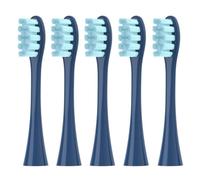 5Pcs Brush Heads, Compatible with Oclean, Flow X X PRO Z1 | F1, One, Air 2, SE; soft bristle sonic toothbrush heads(5 blue)