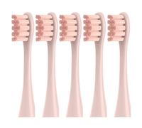 5PCS Brush Heads, Compatible with Oclean, Spark Flow X Pro | X Pro Elite, X, X PRO, Z1, F1, One, Air 2, SE, Flow Sonic electric toothbrush heads(5 pink)