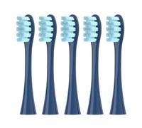 5PCS Brush Heads, Compatible with Oclean, X Pro Digital X Lite | X10, X Ultra, Air2, F1, replacement toothbrush heads(5 blue)