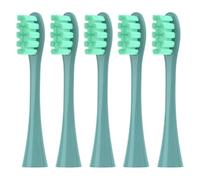 5PCS Brush Heads, Compatible with Oclean, X Pro Digital X Lite | X10, X Ultra, Air2, F1, X, X PRO, Z1, One, Air 2, SE, Flow; replacement brush heads(5 green)