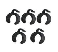 5PCS Cable Securing Clips for Organizing Messy Wire on Tripods Phone Microphone Setups 20mm and 25mm Diameter Data Cord Fixer