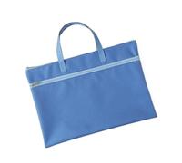 5Pcs Canvas Document Bag for Offices and Schools | Office document storage bag, portable conference information bag(Blue)