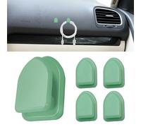 5PCS Car Dashboard Mini Hooks, Car Key Holder, Multifunctional Auto Dashboard Hook, Universal Interior Auto Accessories Self Adhesive Backseat Hanger for Key, Mask, Charging Cable