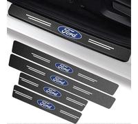 5pcs Car Door Sill Protector, Self-adhesive Carbon Fiber Tape Anti Scratch Car Door Edge Guards Entry Guard Stickers, Inner Accessories-hao