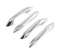 5Pcs Car Exterior Smart Door Handle Cover Glossy Black ABS Trim,Waterproof Door Trim Anti-Scratch Replacement Decor,For Hyundai Tucson 2021-2025