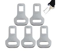 5PCS Car Seat Belt Restraints Connector Cat Pet Dog,Seat Belt Adapters,Metal Seat Belt Clip,Car Seat Belt Buckle for Cat Pet Dog,Belt Buckle Adapter for Pet Leash,Belt Buckle,Car Seat Safety Clip