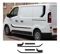 5PCS Car Stickers, For Renault Trafic, For Vauxhall, For Opel Vivaro, For Fiat Talento, For Nissan NV300 Camper Van Vinyl Decals Tuning Accessories Car Side Skirt Sticker