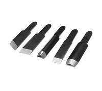 5pcs Carving BlaFor Wood Working Carving Chisel Electric Carving Machine Tool