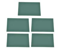 5pcs Carving Wax Tablets, 2mm Sliced Casting Wax Set, Jewelry Modeling Wax Engraving Making Accessory for Craft Ring Making (Green)