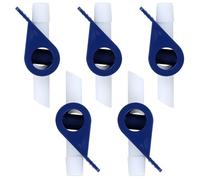 5PCS Catheter Valve, Urinary Drainage Bag Valve, Urine Drainage Catheter Valves Comfortable Spill Resistant Easy to Use Night Bag Stand, Lever Tap Effective Alternative to Leg Bags
