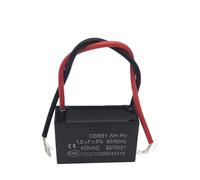 5pcs CBB61 1.5uf starting capacitance AC Fan Capacitor 450V CBB electronic starter Run Capacitor BIANMTSW