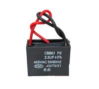 5pcs CBB61 2.5uf starting capacitor AC fan igmopnrq 450V CBB motor running