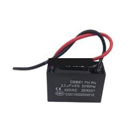 5pcs CBB61 2uf starting capacitance AC Fan Capacitor 450V CBB electronic starter Run Capacitor BIANMTSW