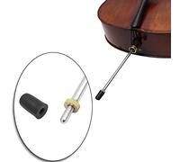 5PCS Cello Endpin Rubber Tip, Rubber End Caps Bass Endpin Protector End Cap Protectors Non Slip Stand Holder for Practice Performance