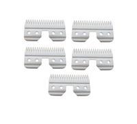 5pcs Ceramic Blades for Most Andis Oster Wahl AG A5 Hair Clippers Cutters Trimmer Beard Dog Grooming Blade Replacement