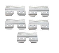 5pcs Ceramic Blades for Most Andis Oster Wahl AG A5 Hair Clippers Cutters Trimmer Beard Dog Grooming Blade Replacement