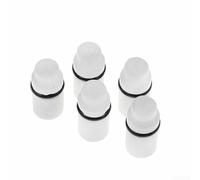 5pcs Ceramic Blasting Tips for Sand Blasting and Wet Blasting Machines Supporting Washer Fitting Mounting