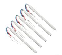 5PCS Ceramic Heater Elements 24V DC 50W Replacement for Soldering Iron with Four Core Wire Compatible with 900M 900L 907 908 Series