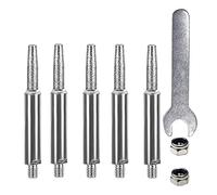 5pcs Chainsaw Sharpening Stone Polishing Grinding Tool for Electric Chain Metal Polishing Grinding Heads Sharpener Tool