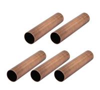 5pcs Chandelier Candle Light Cover Copper Sleeves Tone 12.7 mm External Diameter 60 mm Long