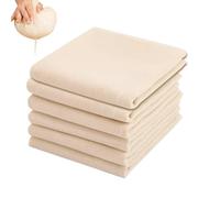5PCS Cheesecloth, 50 x 50 cm Reusable Ultra Fine Cheese Cloths, Unbleached Muslin Cloths for Cooking, for Butter, Juice, Tea, Coffee, Cooking, Baking