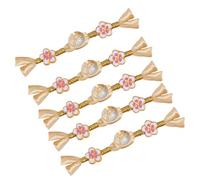 5Pcs Cheongsam Knot Button Fasteners Traditional Chinese Button Closure for Wedding Dress Garment Making Sewing Craft Chinese Cheongsam Button