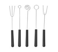 5pcs Chocolate Dipping Fork Set, Candy Melts Candy Decorating Fondue Forks, DIY Candy Dipping Tools for Handmade Chocolates Pralines and Truffles, Chocolate Fondue
