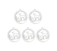 5Pcs Christmas Die Cut Carbon Steel Die Cut Templates for Card Making Scrapbooking Photo Album Embossing Cutting Dies Steel Cutter