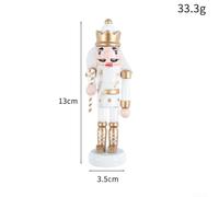 5Pcs Christmas Nutcracker Soldiers, Nutcracker Hanging Ornament Figures for Christmas Tree Party Hanging Ornaments