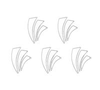 5Pcs Christmas Themed Cutting Dies for Card Making Scrapbooking Album Carbon Steel Die Cut Embossing Die Cut Stencils Embossing Tool