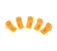 5pcs Circuit Safety Buckle Lockout for Circuit Breakers, Orange PC | Manual Locking Device for Safer Maintenance, Compact Storage, Engineers and Facility Managers, Outdoor Use