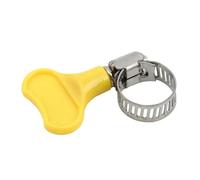 5Pcs Clamps Homebrew Pipe Clamp Fit 6mm-32mm Pipe Plastic Handle Stainless Steel Pipe Clamp Spring Clamp(13-19mm)