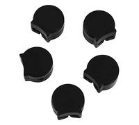 5PCS Clarinet Hardware Clarinet Thumb Rest Cushion Protector Rubber Clarinet Thumb Protector, Black