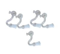 5pcs Clear Borosilicate Glass Tubes Lightweight for Precise in Lab Experiments Ensuring High Clear & Chemistry Class Tool