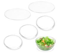 5pcs Clear Sticky Plate Mat for Opening Jars/Bottles Lid & Mixing Food in Bowls, One-Handed Adaptive Equipment Assistive Devices for Disabled Seniors Daily Living Aids