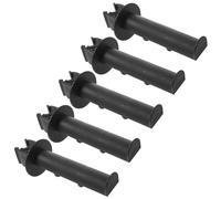5pcs Clip on Paper Roll Holder for Bedside Commode Chair, Plastic
