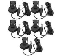 5Pcs Clip On Ukulele Pickup,Violin Cello Guitar Opening Pickup Clip with Noise Reduction for Violin, Acoustic Guitar, Folk Guitar, Ukulele