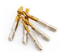 5pcs Cobalt Drill Set HSS M35 Stubby Length Pot Point Metal Drill 4/5/6/8 / 10mm Quick Change Hex Shank